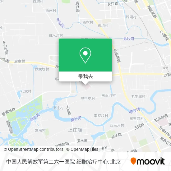 中国人民解放军第二六一医院-细胞治疗中心地图