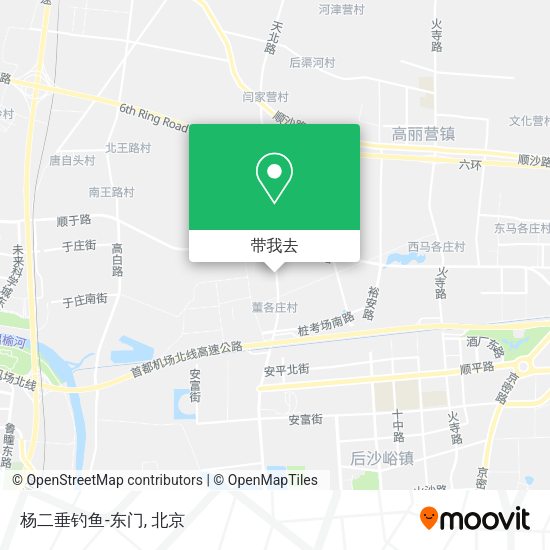 杨二垂钓鱼-东门地图