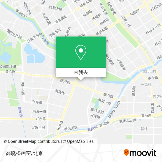 高晓松画室地图