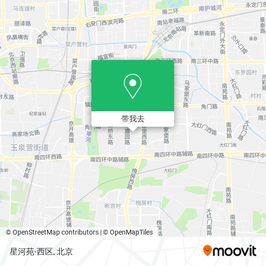 星河苑-西区地图