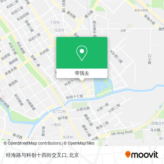 经海路与科创十四街交叉口地图