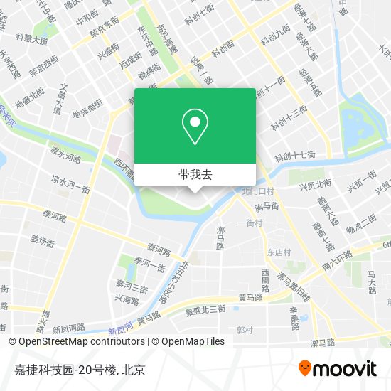 嘉捷科技园-20号楼地图