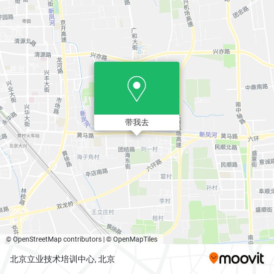 北京立业技术培训中心地图