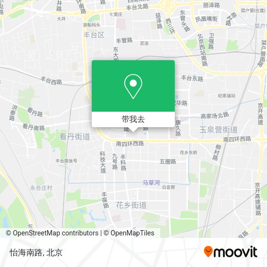 怡海南路地图