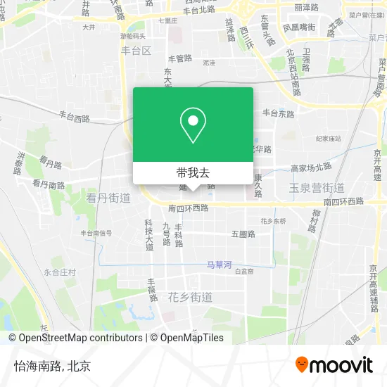 怡海南路地图