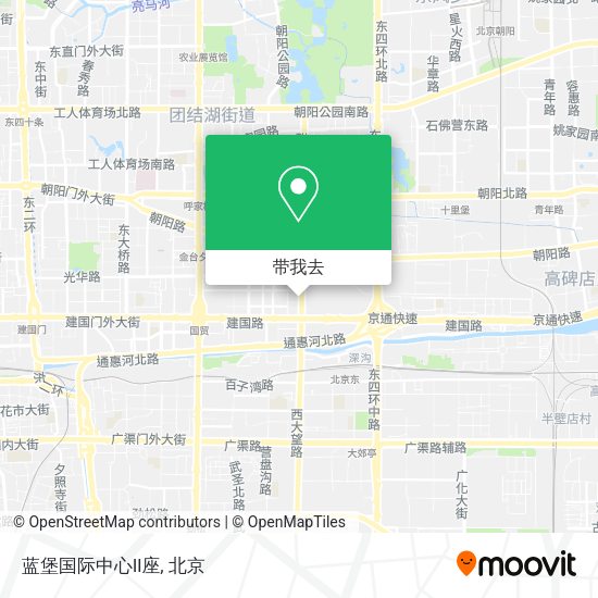 蓝堡国际中心ll座地图