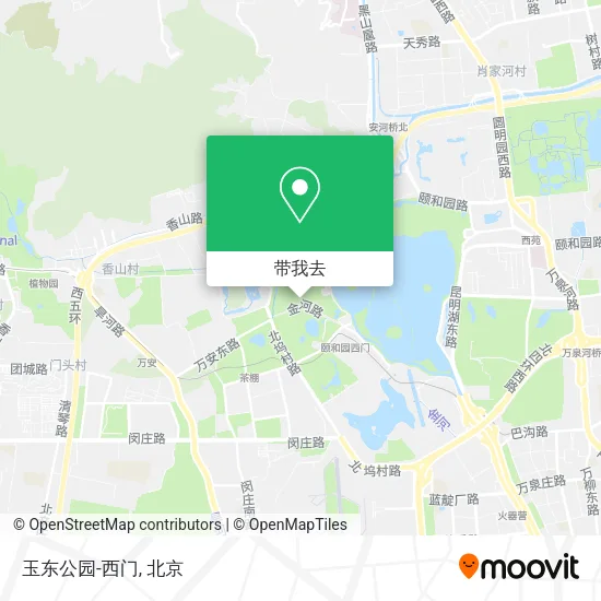 玉东公园-西门地图