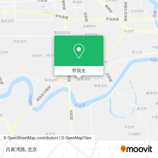 吕家湾路地图