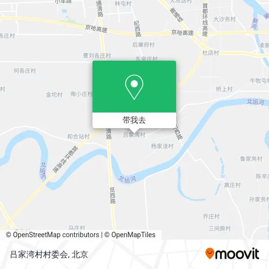 吕家湾村村委会地图