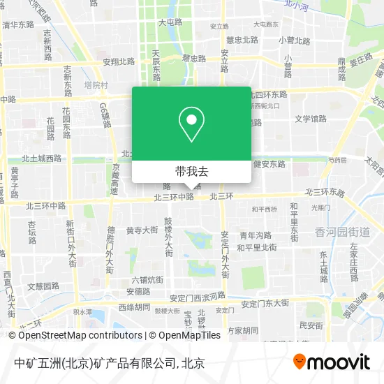 中矿五洲(北京)矿产品有限公司地图