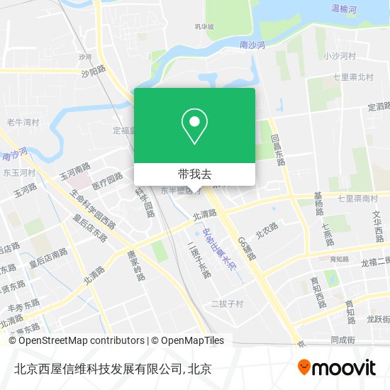 北京西屋信维科技发展有限公司地图