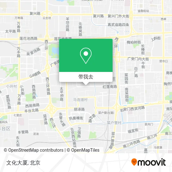 文化大厦地图