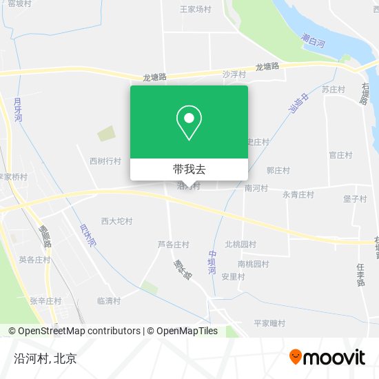 沿河村地图