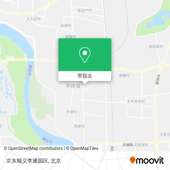 京东顺义李遂园区地图