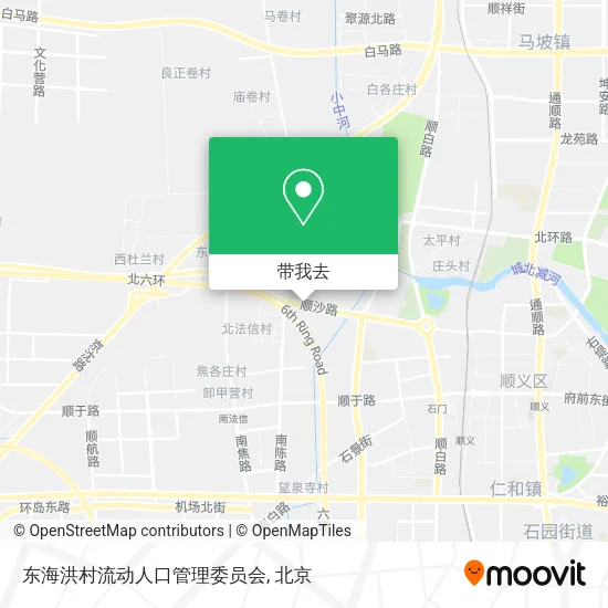 东海洪村流动人口管理委员会地图