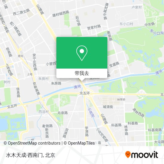水木天成-西南门地图
