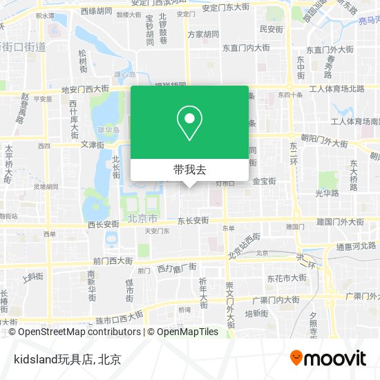 kidsland玩具店地图