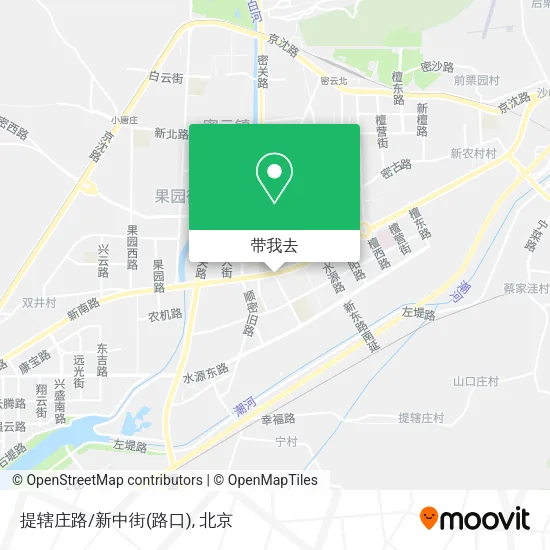 提辖庄路/新中街(路口)地图