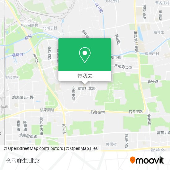 盒马鲜生地图