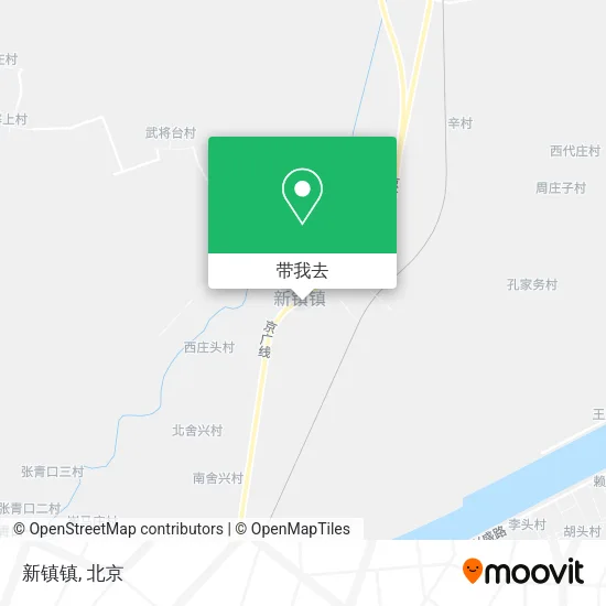 新镇镇地图