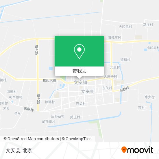 文安县地图