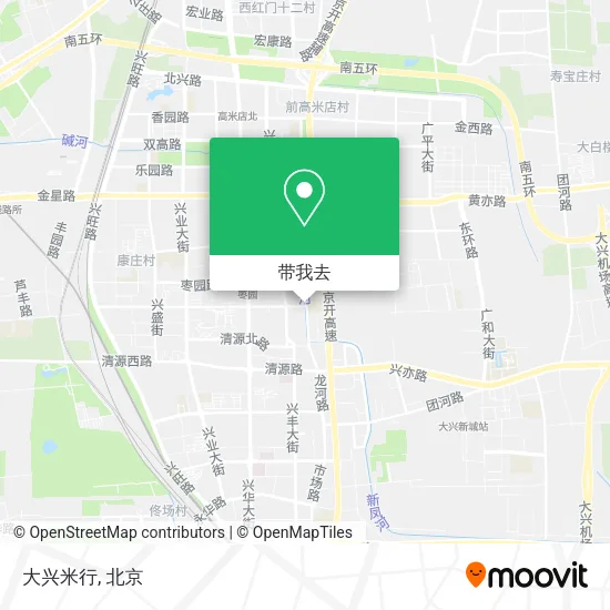 大兴米行地图