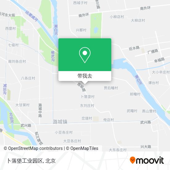卜落垡工业园区地图