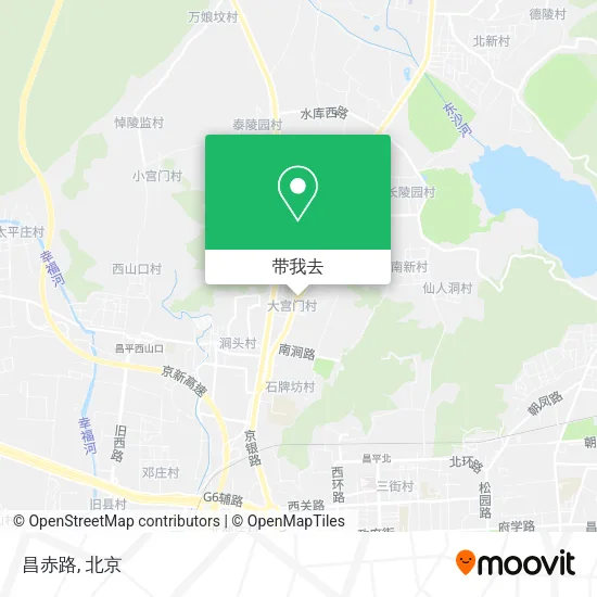 昌赤路地图