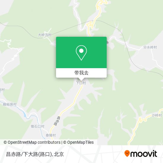 昌赤路/下大路(路口)地图