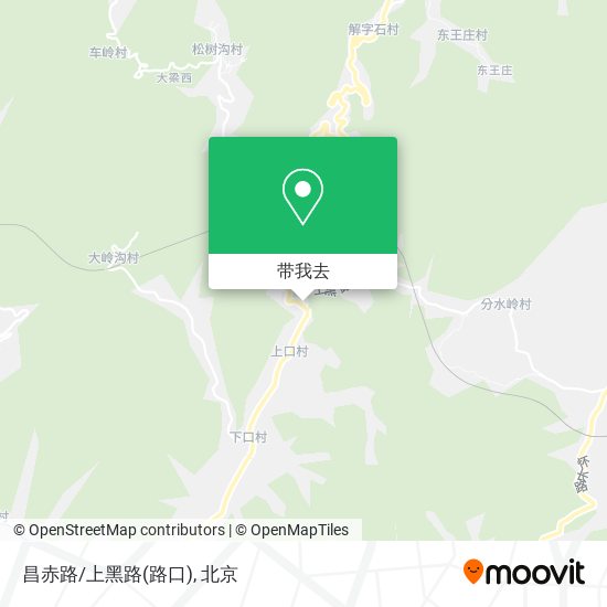 昌赤路/上黑路(路口)地图