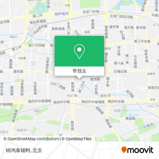 锦鸿泰辅料地图