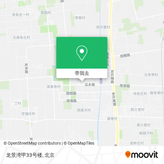龙景湾甲33号楼地图