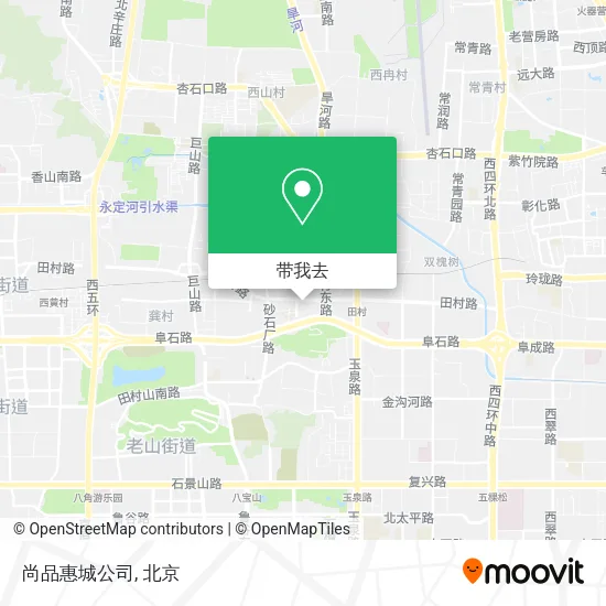 尚品惠城公司地图