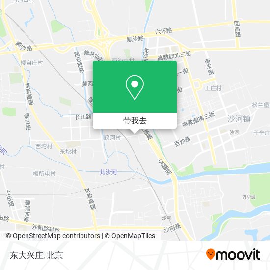 东大兴庄地图