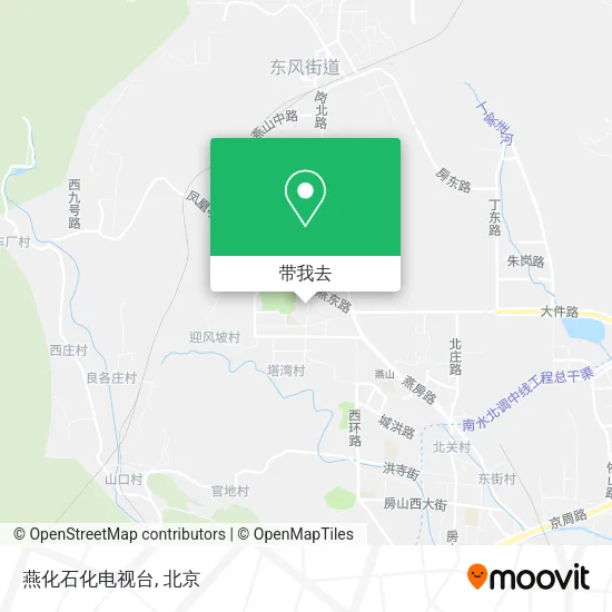 燕化石化电视台地图