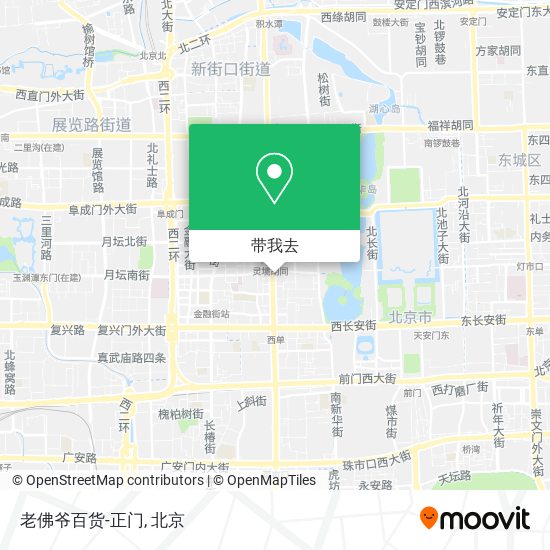 老佛爷百货-正门地图