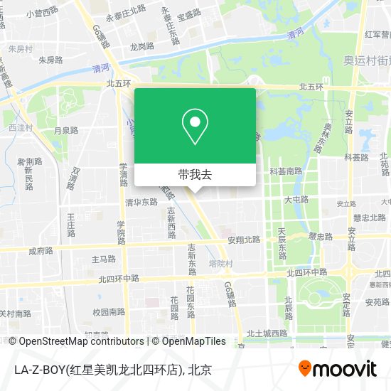 LA-Z-BOY(红星美凯龙北四环店)地图