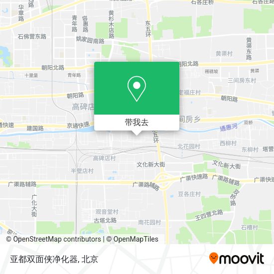 亚都双面侠净化器地图