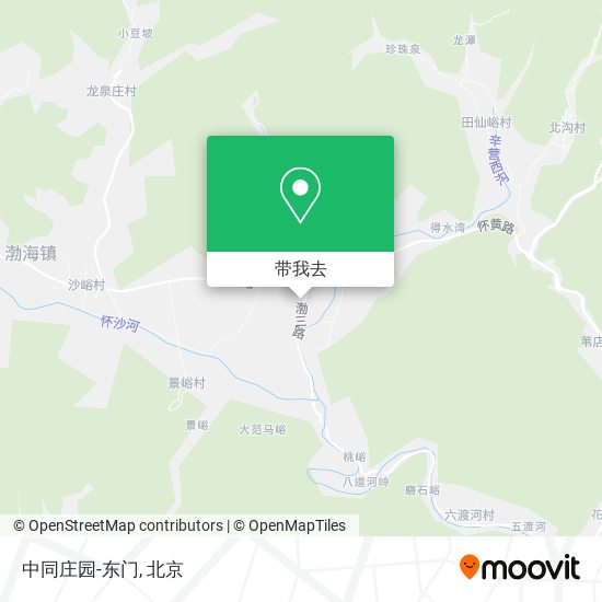 中同庄园-东门地图