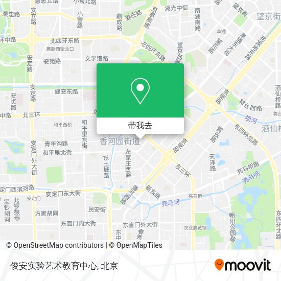 俊安实验艺术教育中心地图