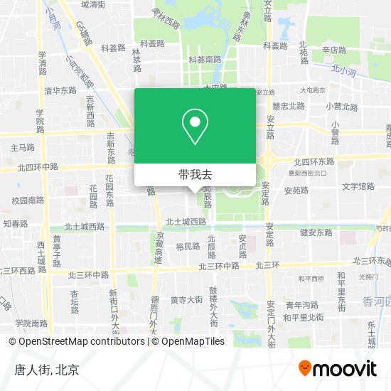 唐人街地图