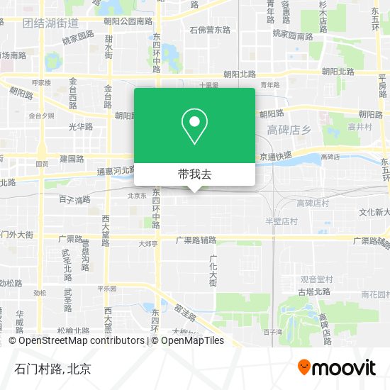 石门村路地图