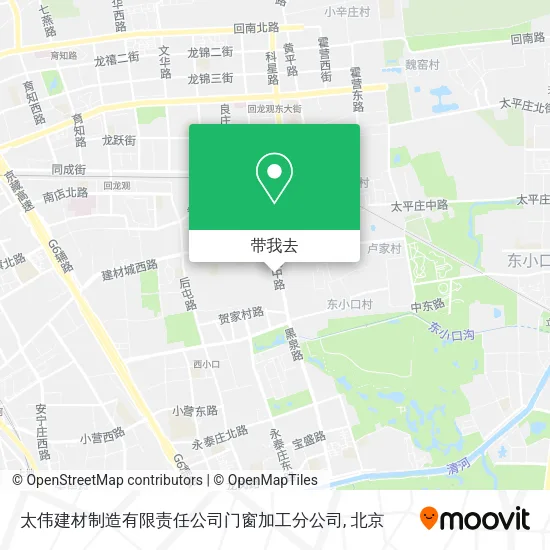 太伟建材制造有限责任公司门窗加工分公司地图