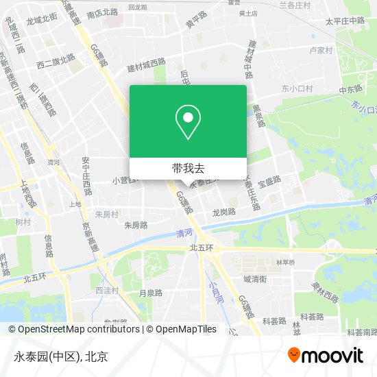 永泰园(中区)地图