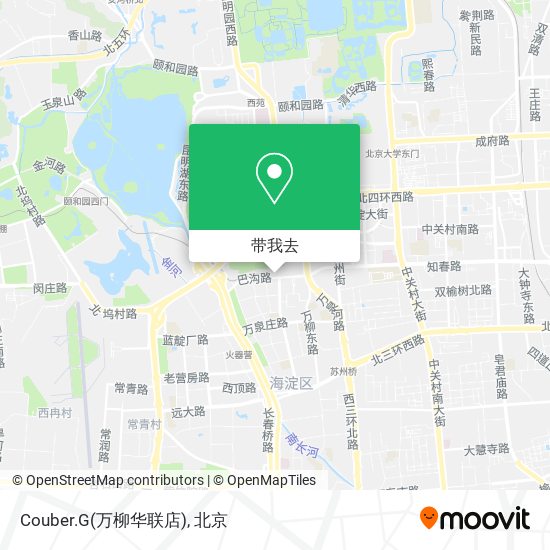 Couber.G(万柳华联店)地图