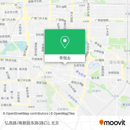 弘燕路/南新园东路(路口)地图