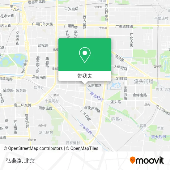 弘燕路地图