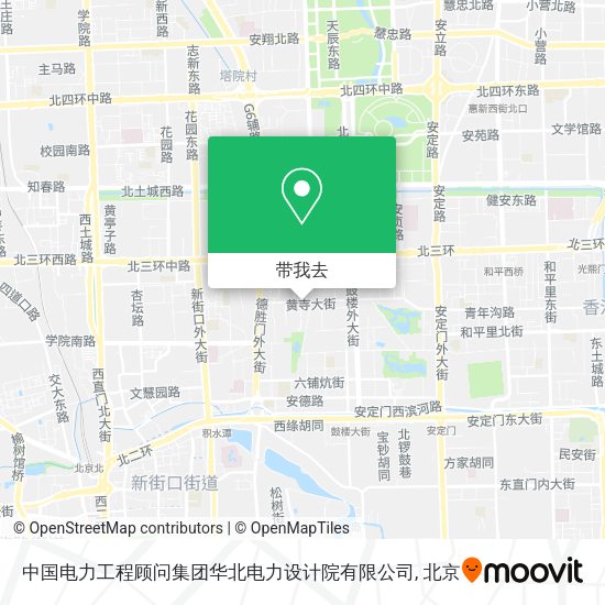 中国电力工程顾问集团华北电力设计院有限公司地图