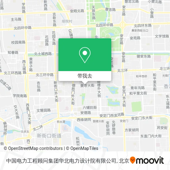 中国电力工程顾问集团华北电力设计院有限公司地图