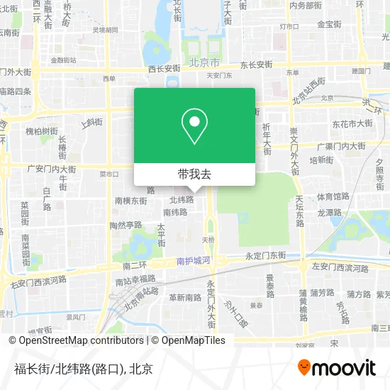 福长街/北纬路(路口)地图
